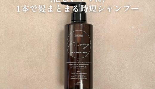 【時短ヘアケア】NOILY（ノアリー）オールインワンシャンプーを本音レビュー｜子育てママが選ぶ理由とは？